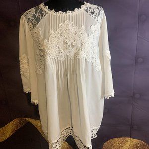 White Love J Blouse